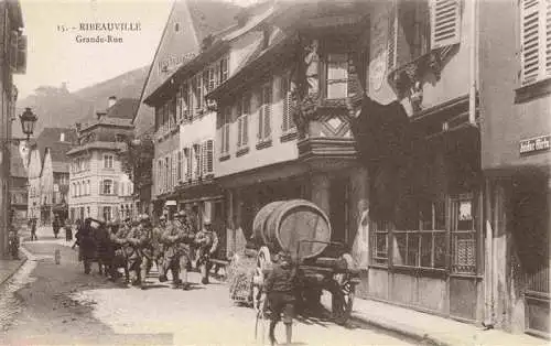 AK / Ansichtskarte  Ribeauville_Rappoltsweiler_68_Haut_Rhin Grande Rue