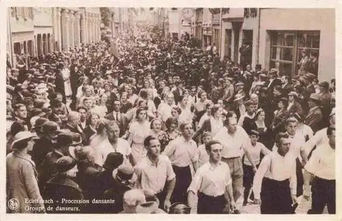 AK / Ansichtskarte 73972548 Echternach_Luxembourg Procession dansante Groupe de danseurs