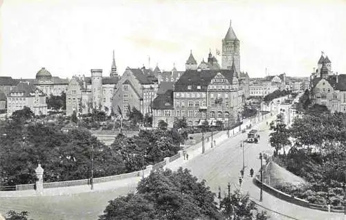 AK / Ansichtskarte 73972644 Posen__POZNAN_PL An der Schlossbruecke