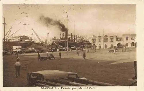 AK / Ansichtskarte 73972818 Massaua_Massawa_Eritrea Veduta parziale del Porto