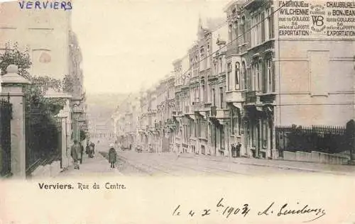 AK / Ansichtskarte 73972826 VERVIERS_Liege_Wallonie_Belgie Rue du Centre