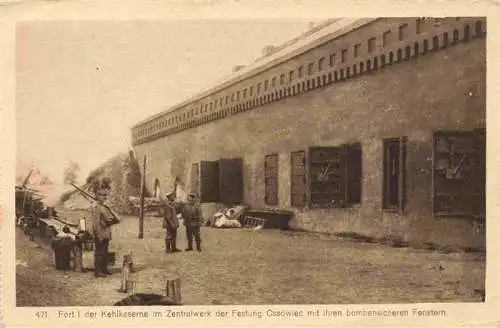 AK / Ansichtskarte 73972977 Ossowiec Fort I der Kehlkaserne im Zentralwerk der Festung Ossowiec