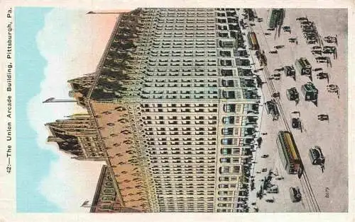 AK / Ansichtskarte 73973424 Pittsburgh_Pennsylvania_USA The Union Arcade Building Illustration