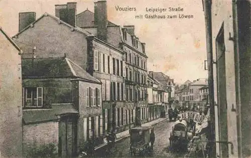 AK / Ansichtskarte  Vouziers_08_Ardennes Leipziger Strasse Gasthaus zum Loewen