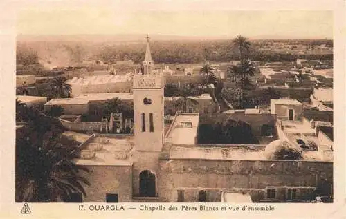 AK / Ansichtskarte 73973460 Ouargla_Algerie Chapelle des Pères Blancs et vue d'ensemble