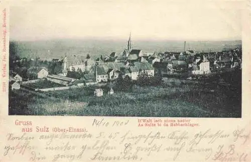 AK / Ansichtskarte  Sulz_68_Haut-Rhin_Elsass Ortsansicht