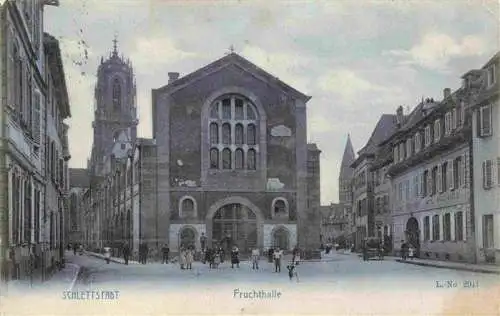 AK / Ansichtskarte  Schlettstadt_Selestat_67_Bas-Rhin Fruchthalle