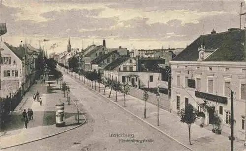 AK / Ansichtskarte 73973920 INSTERBURG_Tschernjachowsk_Kaliningrad_RU Hindenburgstrasse Feldpost