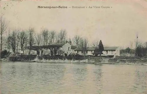 AK / Ansichtskarte  Morsang-sur-Seine_91_Essonne Restaurant Au Vieux Garcon