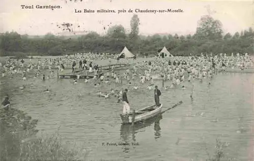 AK / Ansichtskarte  Toul_54_Meurthe-et-Moselle Garnison Les Bains militaires pres de Chaudency sur Moselle