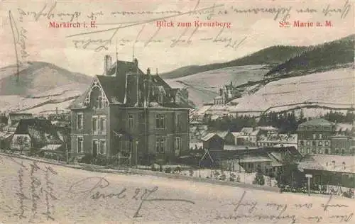 AK / Ansichtskarte  Markirch_Ste-Marie-aux-Mines_68_Haut-Rhin Panorama Blick zum Kreuzberg