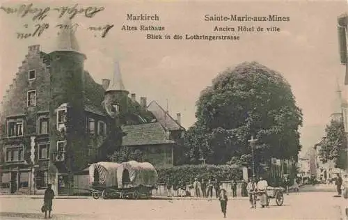AK / Ansichtskarte  Markirch_Ste-Marie-aux-Mines_68_Haut-Rhin Altes Rathaus Lothringerstrasse