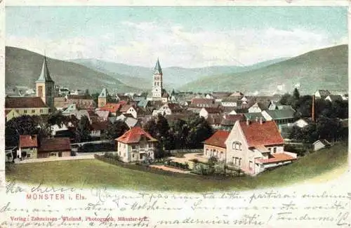 AK / Ansichtskarte  Muenster__Elsass_Munster_68_Alsace_Haut-Rhin Panorama