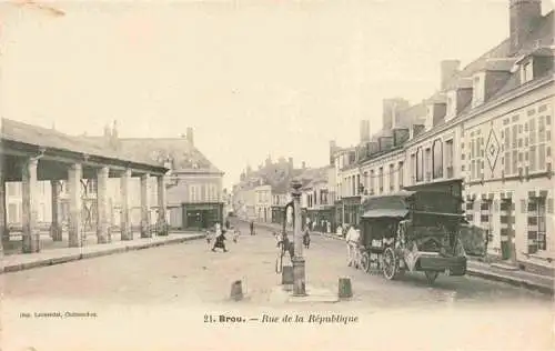 AK / Ansichtskarte  Brou_28_Eure-et-Loir Rue de la République