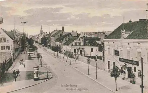 AK / Ansichtskarte 73974222 INSTERBURG_Tschernjachowsk_Kaliningrad_RU Hindenburgstrasse Feldpost