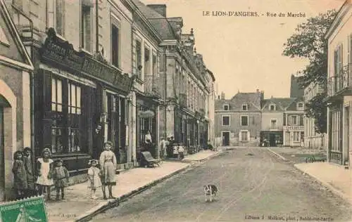 AK / Ansichtskarte  Le_Lion-d_Angers_49_Maine-et-Loire Rue du Marché