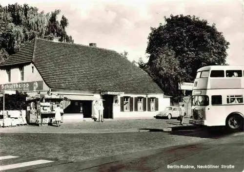 AK / Ansichtskarte 73974405 Rudow_Berlin Neukoellner Strasse Gasthaus Zum alten Krug