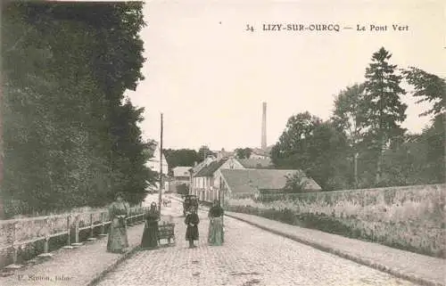 AK / Ansichtskarte  Lizy-sur-Ourcq_77_Seine-et-Marne Le Pont Vert