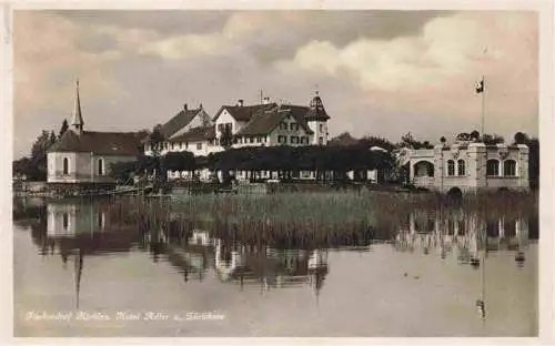 AK / Ansichtskarte  Hurden_SZ Fischerdorf Hotel Adler am Zuerichsee