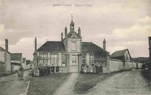 AK / Ansichtskarte  Saint-Lucien_28_Eure-et-Loir Mairie et Ecole