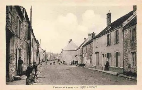 AK / Ansichtskarte  Equillemont_Auneau_28_Eure-et-Loir Strassenpartie