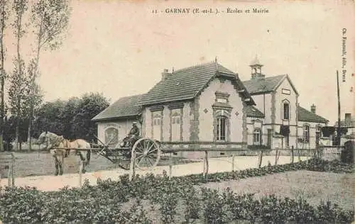 AK / Ansichtskarte  Garnay_28_Eure-et-Loir Ecoles et Mairie