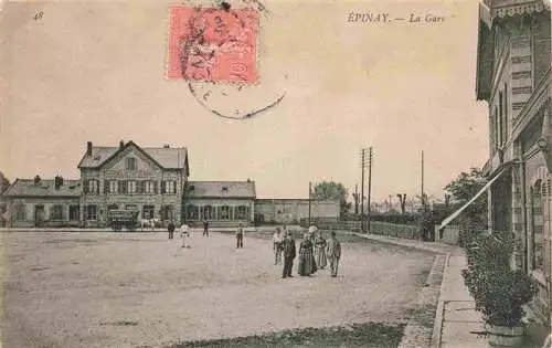 AK / Ansichtskarte  Epinay-sur-Seine_93_Seine-Saint-Denis La gare