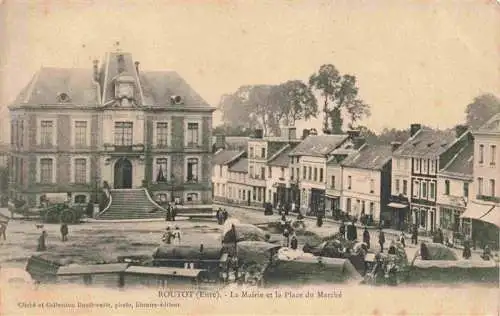 AK / Ansichtskarte  Routot_27_Eure La Mairie et la Place du Marché