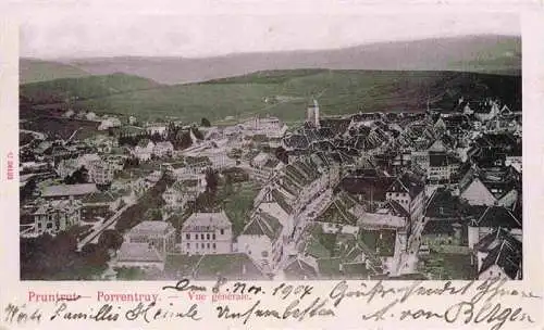 AK / Ansichtskarte  Porrentruy_JU Vue générale