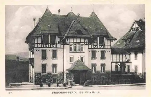 AK / Ansichtskarte  Perolles_Fribourg_FR Villa Garcia