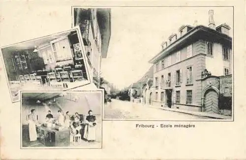 AK / Ansichtskarte  Fribourg__FR Ecole ménagère