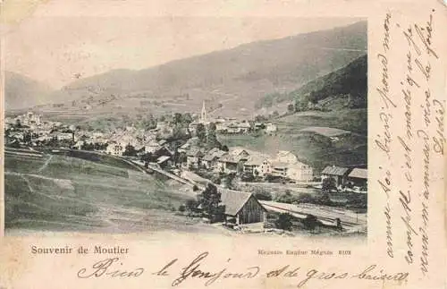 AK / Ansichtskarte  Moutier_BE Panorama