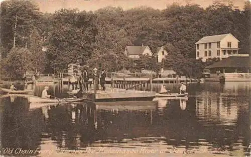 AK / Ansichtskarte 73974845 Saugatuck_Michigan_USA Old Chain Ferry