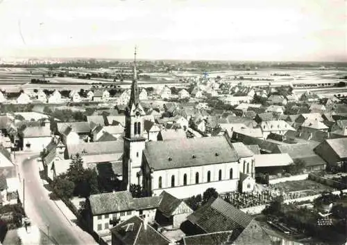 AK / Ansichtskarte  Holtzheim_67_Bas-Rhin Eglise St Laurent et le Nouveau Quartier