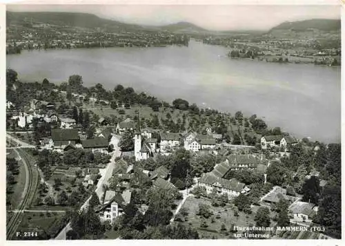 AK / Ansichtskarte  Mammern_Untersee Fliegeraufnahme