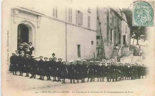 AK / Ansichtskarte  Chatillon-sur-Seine_21_Cote-d_Or La Charme et la Colonie du Xe Arrondissement de Paris