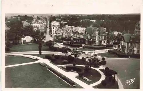 AK / Ansichtskarte  CABOURG_14_Calvados Panorama pris du Jardin du Casino vue aérienne