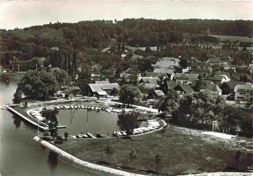 AK / Ansichtskarte  Luescherz_BE Hafen Bielersee