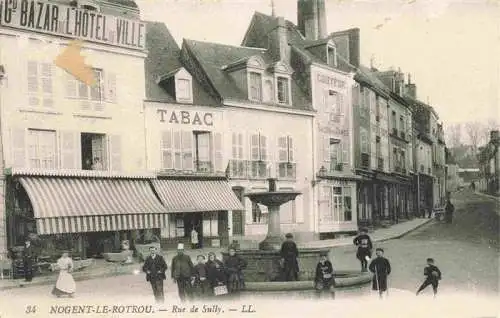 AK / Ansichtskarte  Nogent-le-Rotrou_28_Eure-et-Loir Rue de Sully