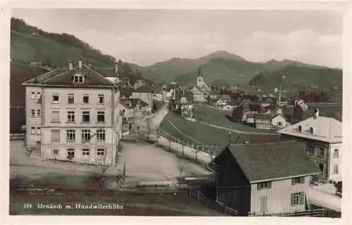 AK / Ansichtskarte  Urnaesch_AR Panorama mit Hundwilerhoehe Feldpost