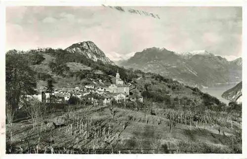 AK / Ansichtskarte  Carona_Lago_di_Lugano_TI Panorama