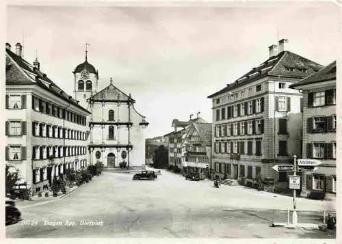 AK / Ansichtskarte  Trogen_AR Dorfplatz