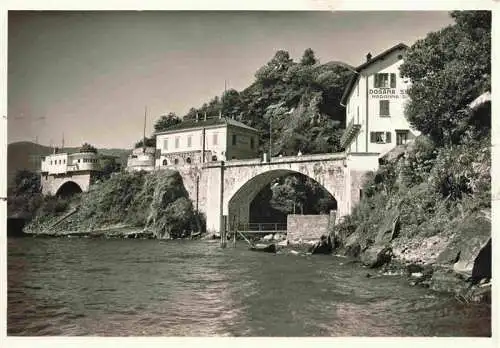 AK / Ansichtskarte  Brissago_Lago_Maggiore_TI Schweizerisch-italienische Grenze