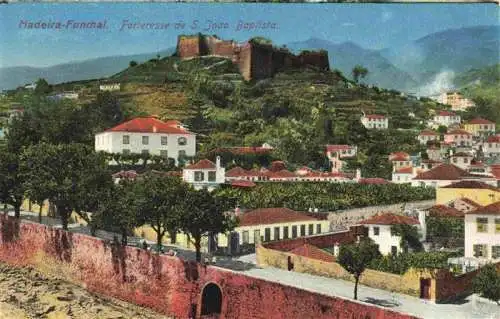 AK / Ansichtskarte 73975990 FUNCHAL_Madeira_PT Forteresse de S. Joao Baptista
