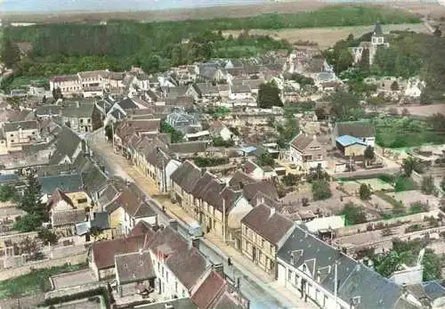 AK / Ansichtskarte  Pontgoin_Pontgouin_28_Eure-et-Loir Vue generale aerienne