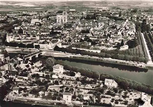 AK / Ansichtskarte  Sens_89_Yonne Vue aerienne le Pont Neuf