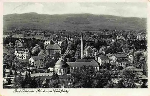 AK / Ansichtskarte 73976212 Bad_Kudowa_Kudowa-Zdroj_Niederschlesien_PL Panorama Blick vom Schlossberg