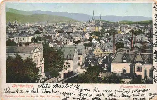 AK / Ansichtskarte 73976257 Reichenberg__LIBEREC_Boehmen_CZ Gesamtansicht