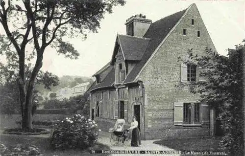 AK / Ansichtskarte  Ste-Adresse_76_Seine-Maritime Le Manoir de Vitanval