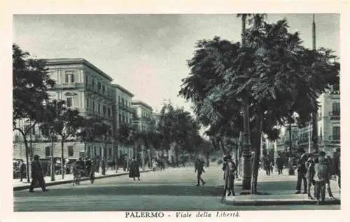 AK / Ansichtskarte 73976336 PALERMO__Sicilia_IT Viale della Liberta